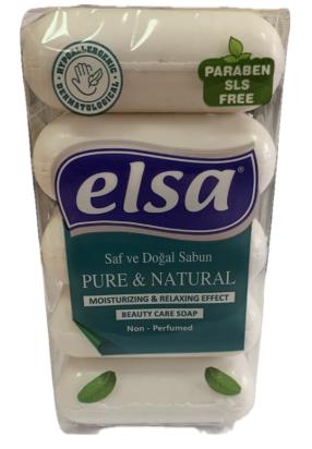Мило екопак skin care "ELSA" Pure&Natural 5*70г/24